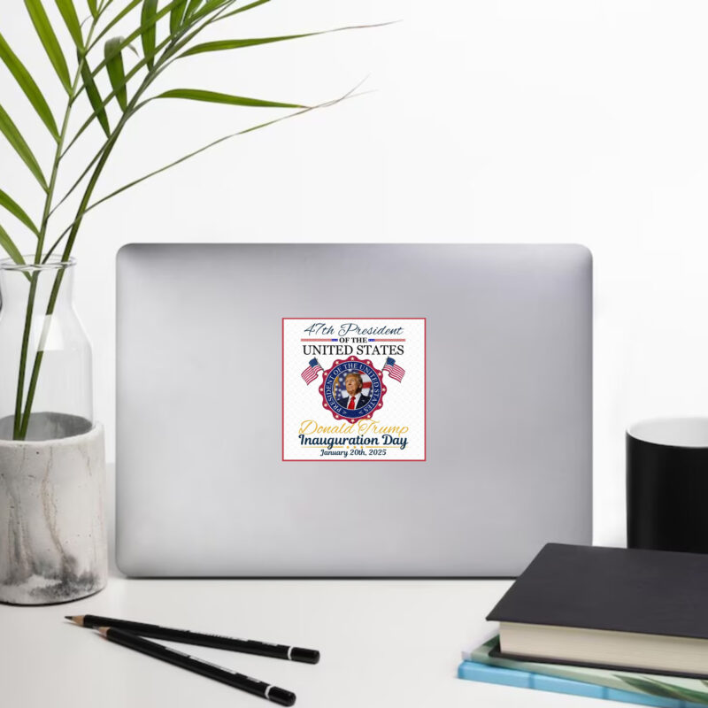 Inaugurate the Future: Commemorate Trump's 2025 Inauguration with Exclusive Stickers 10 Donald Trump Inauguration Day 2025, President Inauguration Sticker2
