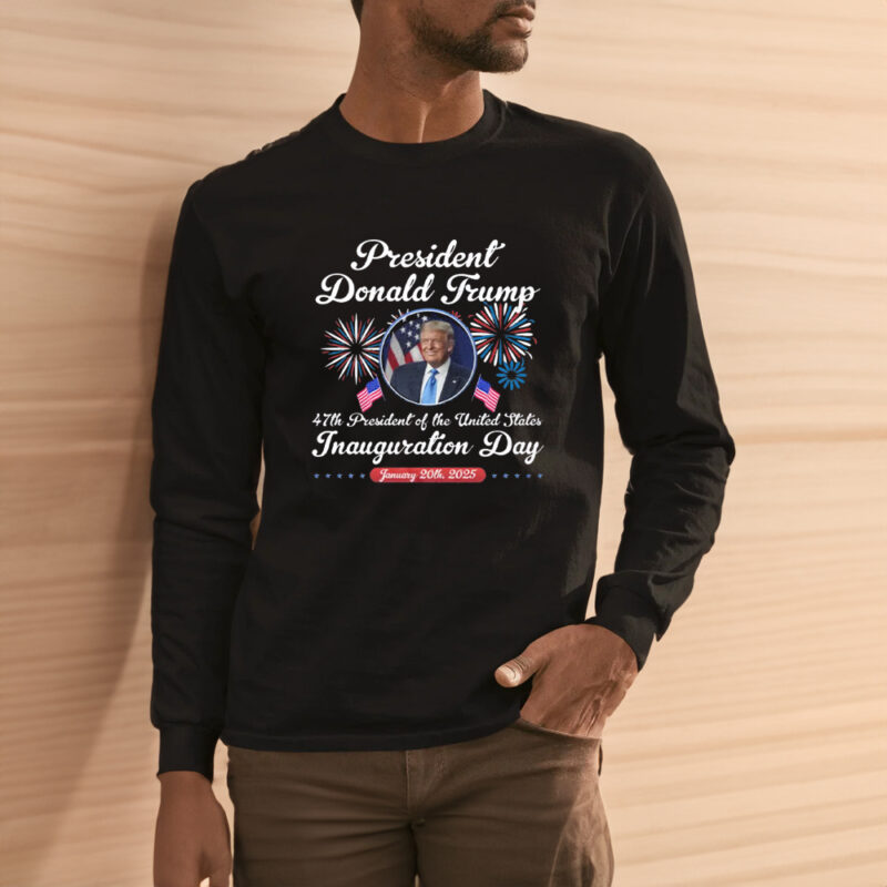 Celebrate the 47th US Presidential Inauguration with Donald Trump Inauguration Day 2025 T-Shirts 11 Donald Trump Inauguration Day 2025 Shirt, 47th US President Inauguration T-Shirts3
