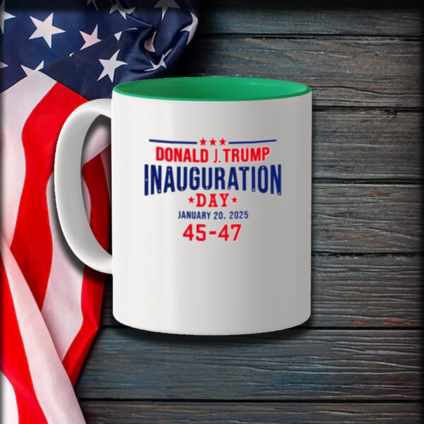 Donald Trump Inauguration Day January 20 2025 45-47 Mug1