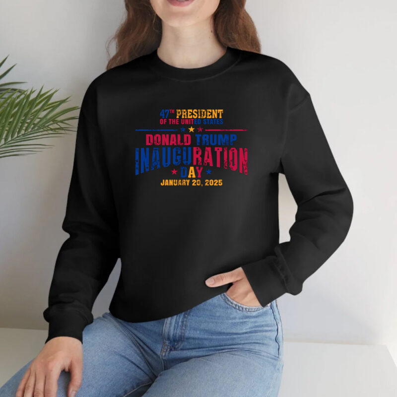 Celebrate the 47th Presidency: Commemorate Inauguration Day with the Official Donald Trump Shirt 10 Donald Trump Inauguration Day Shirt, Trump 47th President of the us Shirt2