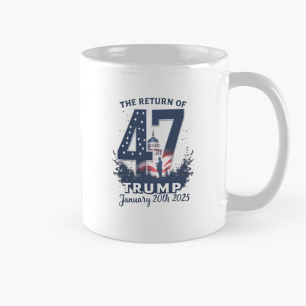 Donald Trump Inauguration, Trump 47th President Of United States Mugs