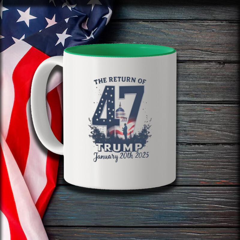 Commemorate the 47th Presidency: Donald Trump Inauguration Mugs 9 Donald Trump Inauguration, Trump 47th President Of United States Mugs1