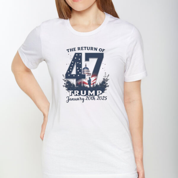 Donald Trump Inauguration, Trump 47th President Of United States T-Shirt