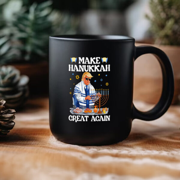 Donald Trump Make Hanukkah Great Again Mug3