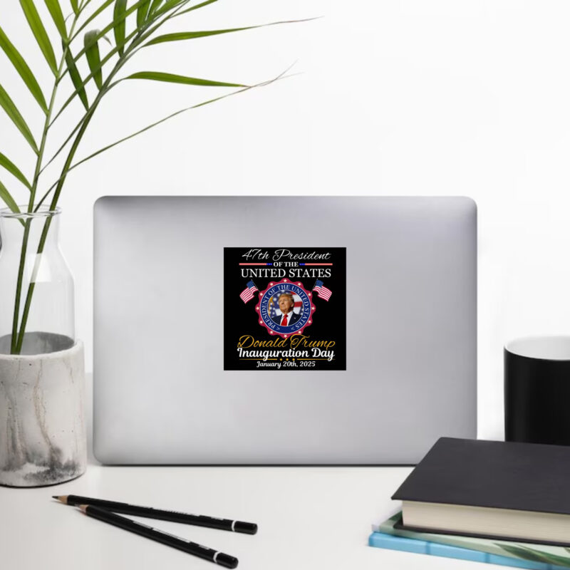 Show Your Support: Donald Trump Inauguration 2025 Sticker 10 Donald Trump Sticker, Trump Inauguration 2025 Sticker2