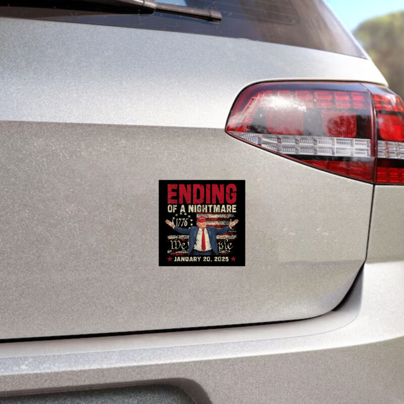 Escape the Nightmare: End Your Fears with Our Ending of a Nightmare Sticker 8 Ending of a Nightmare Sticker