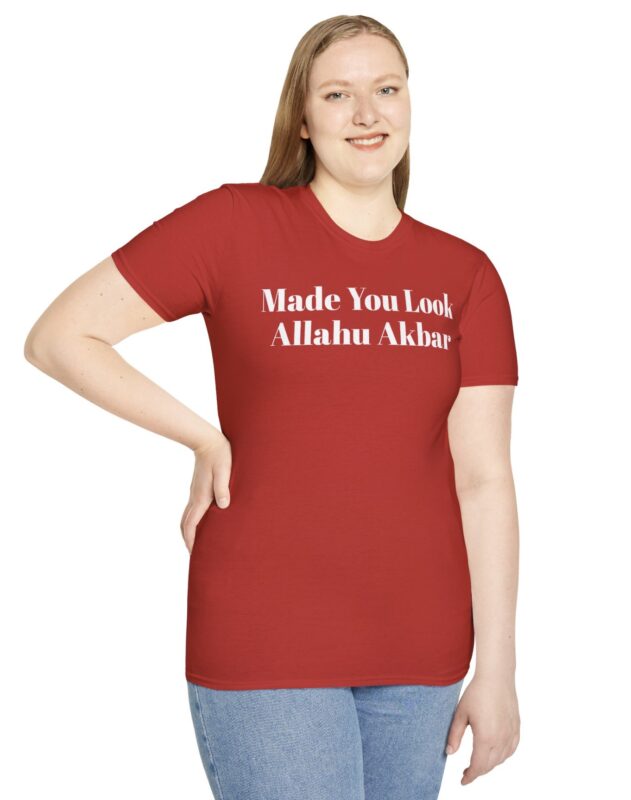 Farosty Made You Look Allahu Akbar MAGA T-Shirt: Express Your Patriotism and Faith 8 Farosty Made You Look Allahu Akbar MAGA TShirt