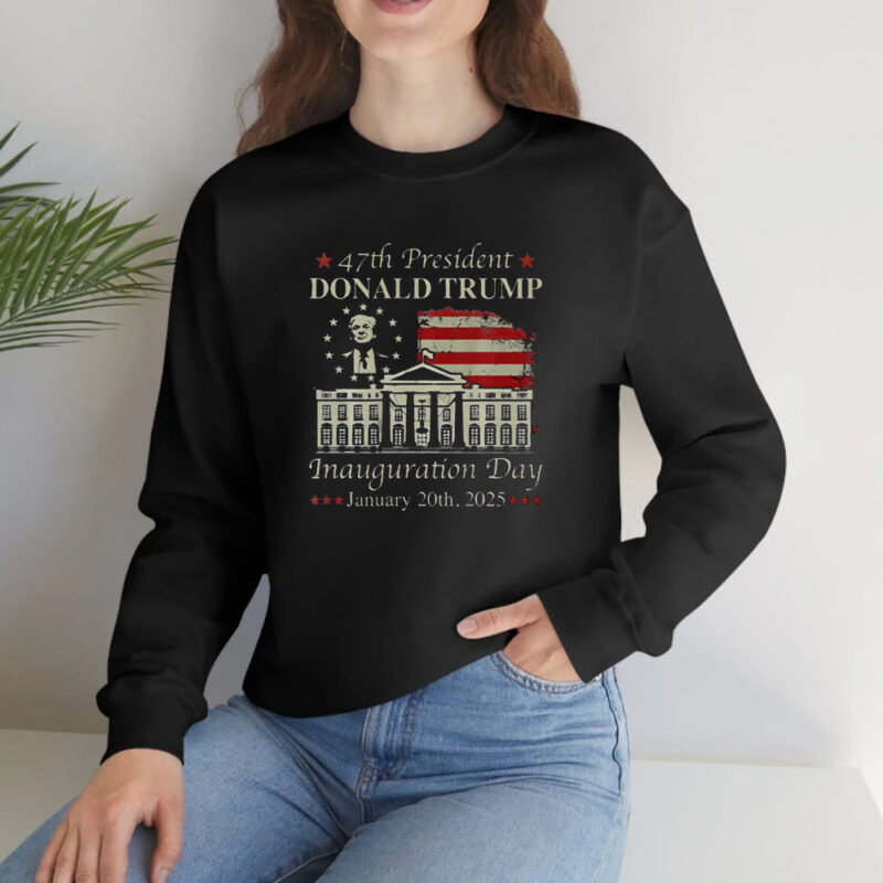 Hottest Trump 2025 Inauguration Day T-Shirt 10 Hot Awesome President Donald Trump Inauguration Day 2025 T-Shirt2