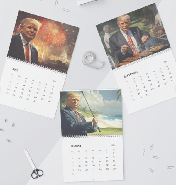 Inaugural Trump 2025 Wall Calendar