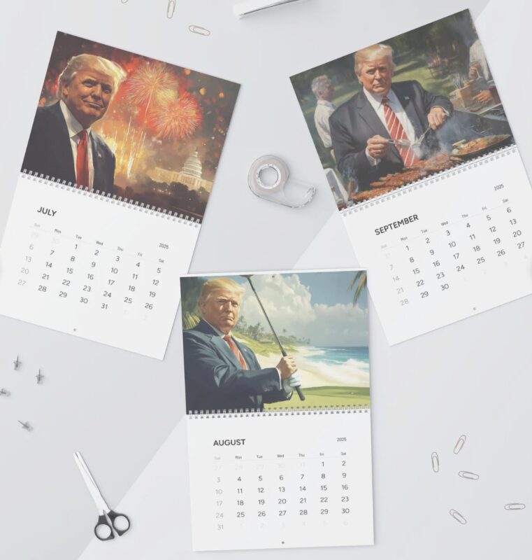 Inaugural Trump 2025 Wall Calendar: Celebrate the Legacy of the 45th President 17 Inaugural Trump 2025 Wall Calendar