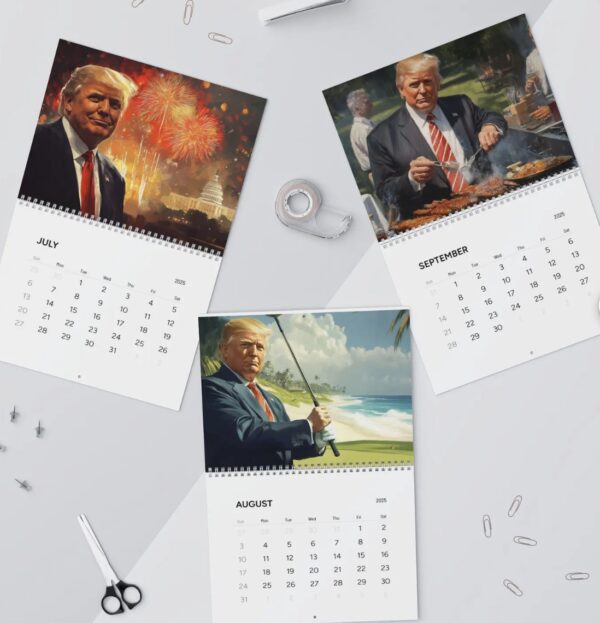 Inaugural Trump 2025 Wall Calendar