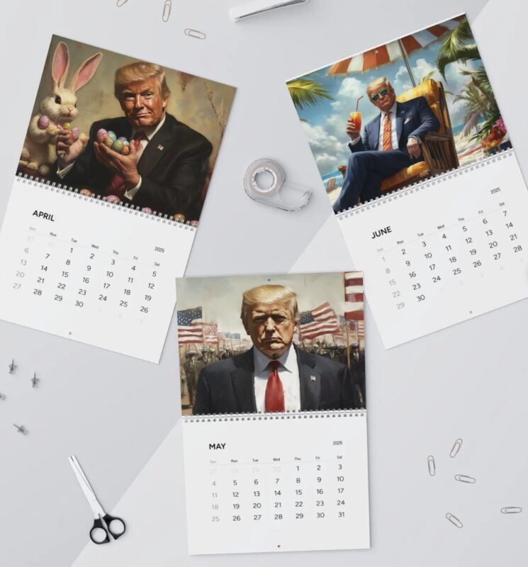 Inaugural Trump 2025 Wall Calendar: Celebrate the Legacy of the 45th President 19 Inaugural Trump 2025 Wall Calendar