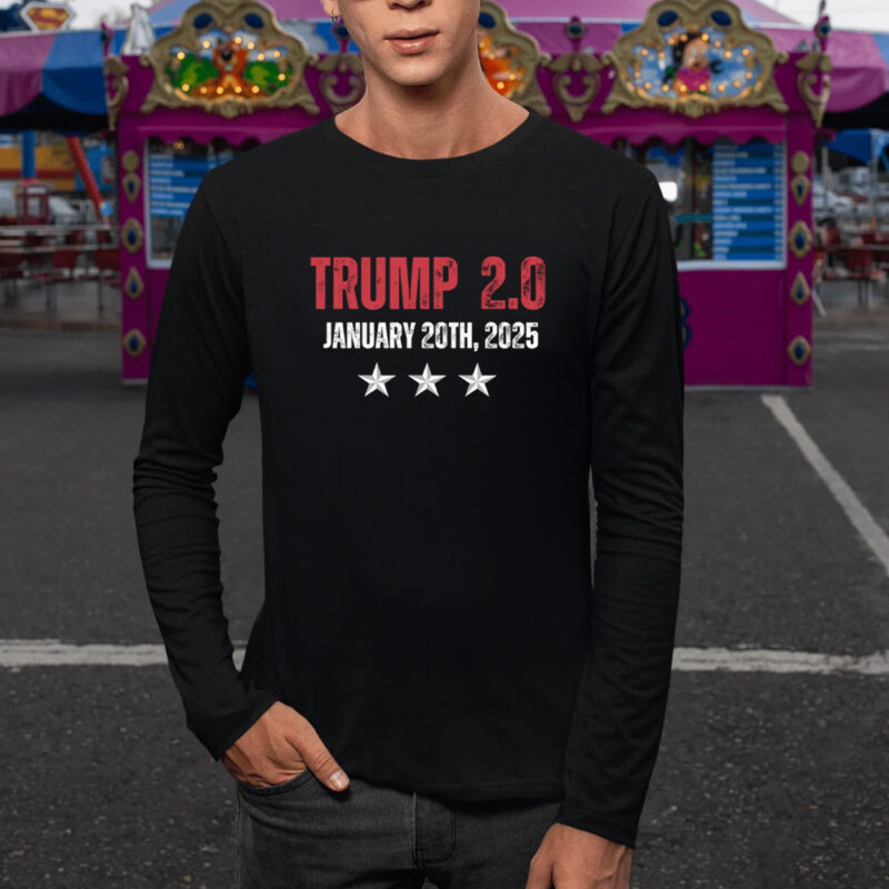 Inauguration 2025: Trump 2.0 T-Shirt - Show Your Support for the Return of American Greatness 9 Inauguration 2025 Trump 2.0 T-Shirt1
