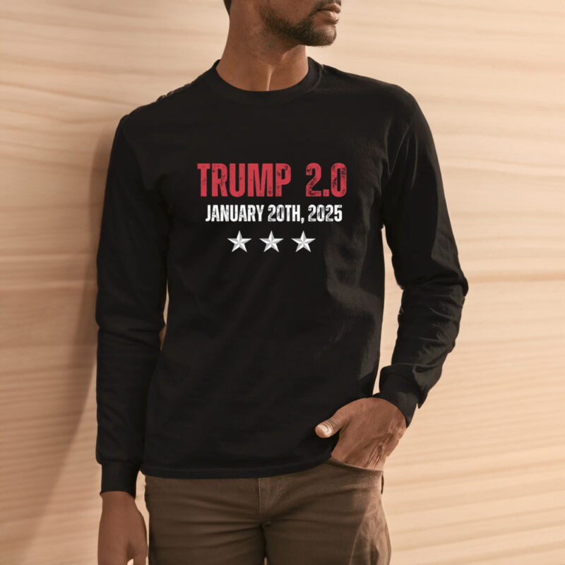 Inauguration 2025: Trump 2.0 T-Shirt - Show Your Support for the Return of American Greatness 11 Inauguration 2025 Trump 2.0 T-Shirt3