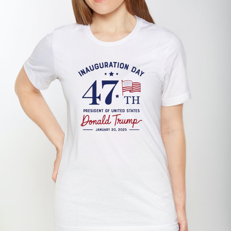 Inauguration Day 2025: Commemorate the 47th President with Our Exclusive T-Shirt 8 Inauguration Day 2025, 47 President T-Shirt