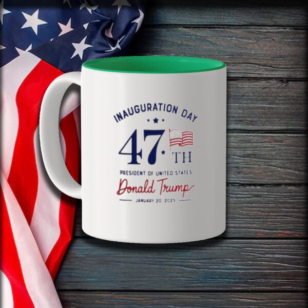 Inauguration Day 47th President Of United States Donald Trump 2025 Mugs1