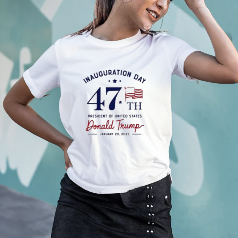 Inaugural Day 47th President of the United States Donald Trump 2025 Commemorative T-Shirt 10 Inauguration Day 47th President Of United States Donald Trump 2025 T-Shirt2