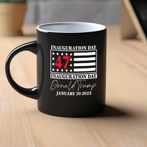 Inauguration Day Donald Trump Mug, Trump Won Again Mug1