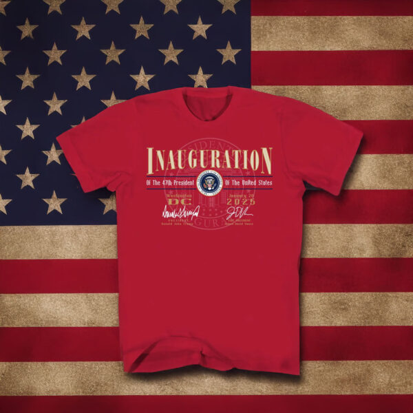 Inauguration Seal 2025 T-Shirt Donald J Trump Vance Shirt