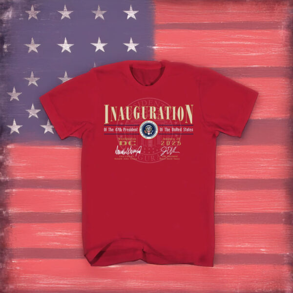 Inauguration Seal 2025 T-Shirt Donald J Trump Vance Shirt