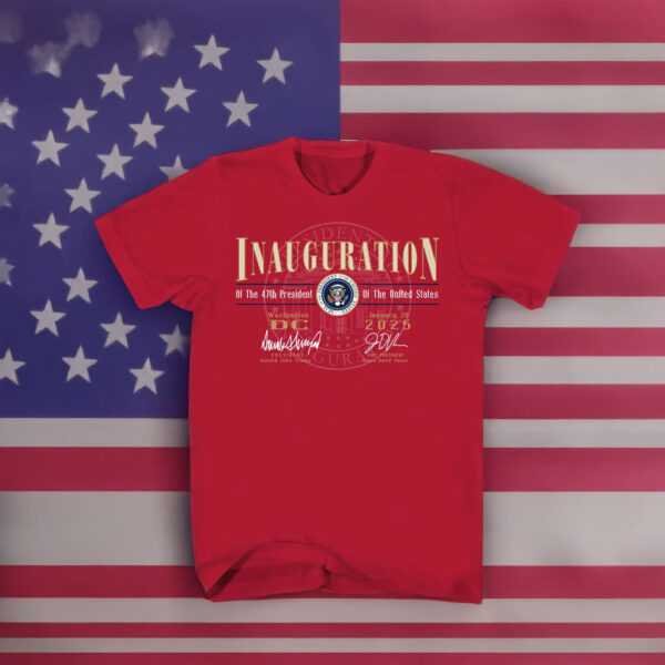 Inauguration Seal 2025 T-Shirt Donald J Trump Vance Shirt