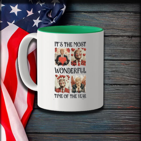 It's The Most Wonderful Time of The Year Trump Valentines Mug1