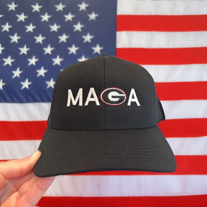 MAGA Georgia Bulldog Hat: Show Your Support for Georgia and Trump 4 MAGA Georgia Hat, MAGA Hat, Bulldog Hat, Georgia MAGA Hat