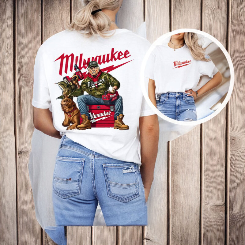 Milwaukee Trump Camo T-Shirt: Show Your Patriotism and Support 6 Milwaukeee Trump Camo T-Shirt