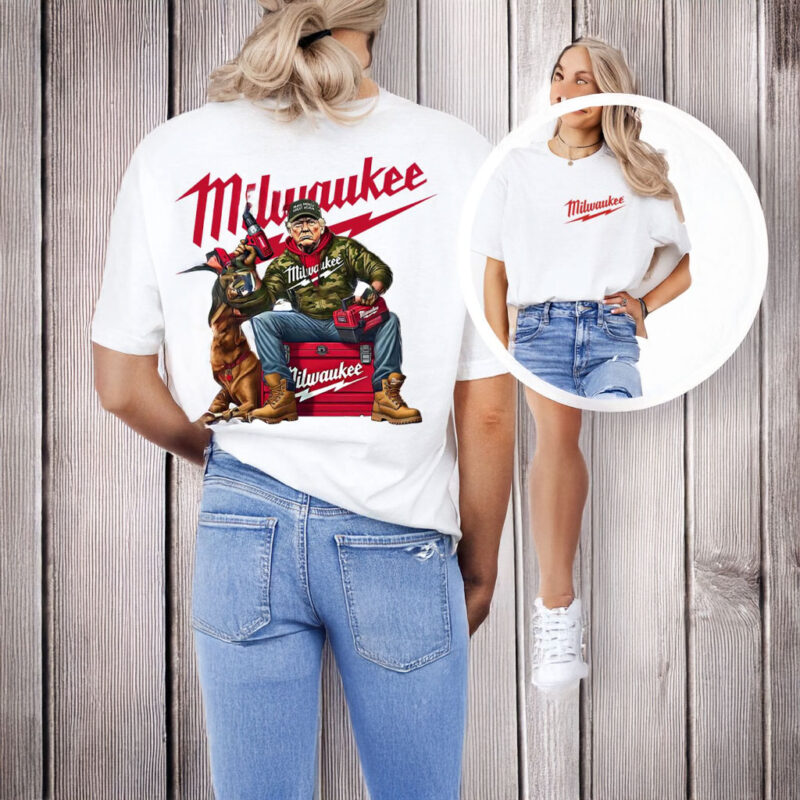 Milwaukee Trump Camo T-Shirt: Show Your Patriotism and Support 8 Milwaukeee Trump Camo T-Shirt