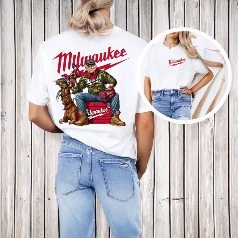 Milwaukee Trump Camo T-Shirt: Show Your Patriotism and Support 7 Milwaukeee Trump Camo T-Shirt