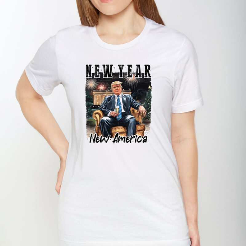 Ring in the New Year with a New America: Celebrate with Our Exclusive Shirt 8 New Year New America Shirt