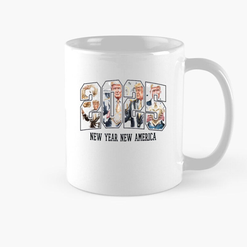 Celebrate the New Year with Trump 2025 Mugs 8 New Year Trump 2025 Mugs