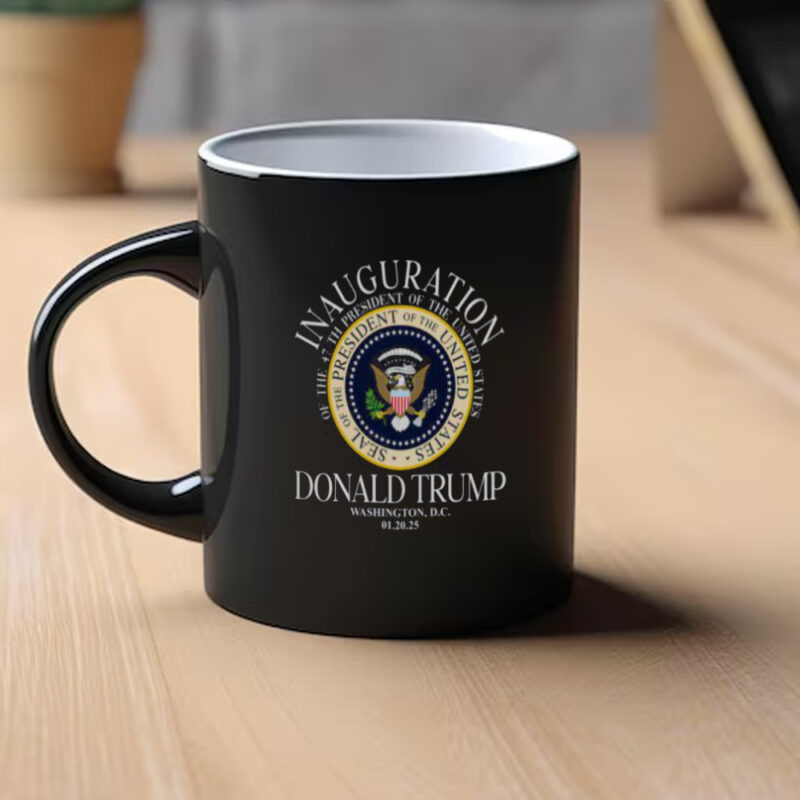 Commemorate Trump's 2025 Inauguration with the Exclusive Nice Seal Mug 9 Nice Seal 47th President Inauguration Day Donald Trump 2025 Mug1
