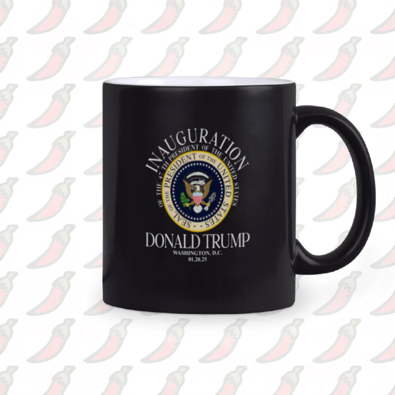 Commemorate Trump's 2025 Inauguration with the Exclusive Nice Seal Mug 10 Nice Seal 47th President Inauguration Day Donald Trump 2025 Mug2