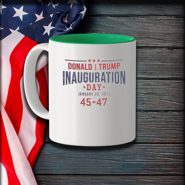 Official Donald Trump Inauguration Day January 20 2025 45-47 Mug1