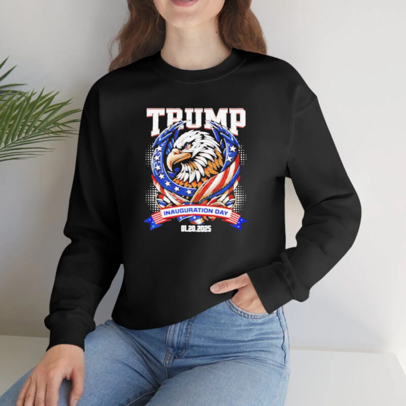 Official Trump Inauguration Day 2025: Soar with the Eagle 10 Official Trump Inauguration Day 2025 Eagle shirt2