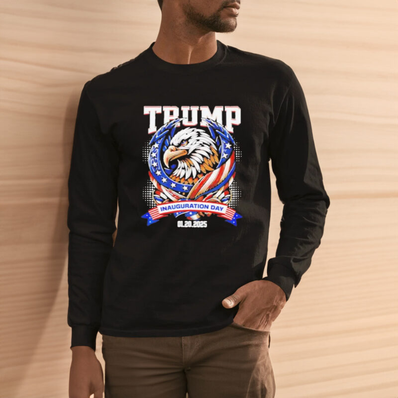 Official Trump Inauguration Day 2025: Soar with the Eagle 11 Official Trump Inauguration Day 2025 Eagle shirt3