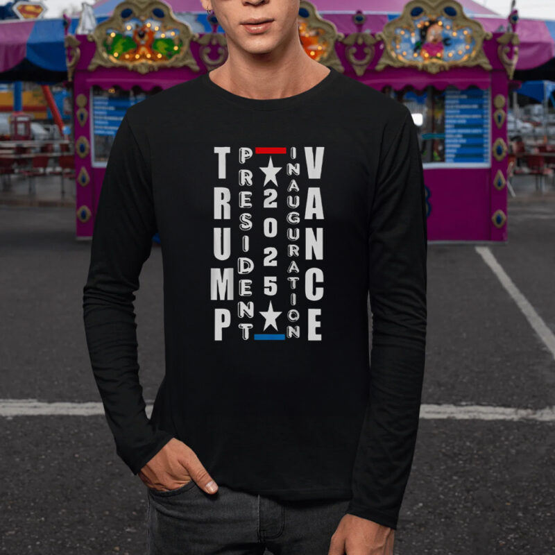 Premium Trump 2025 Inauguration Day USA T-Shirt 9 Premium President Trump Vance Inauguration Day 2025 USA T-Shirt1