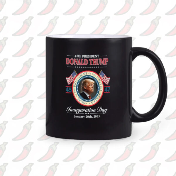 President Donald Trump Inauguration Day 2025 47Th Usa Flag Mug2