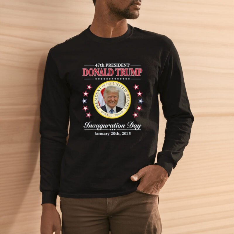 Celebrate the 47th Inauguration Day with President Donald Trump 2025 T-Shirts 11 President Donald Trump Inauguration Day 2025 47Th Usa T-Shirts3