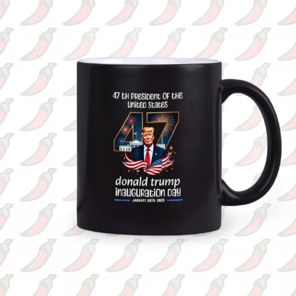 President Donald Trump Inauguration Day 2025 Memorabilia Mug, Trump Mug2