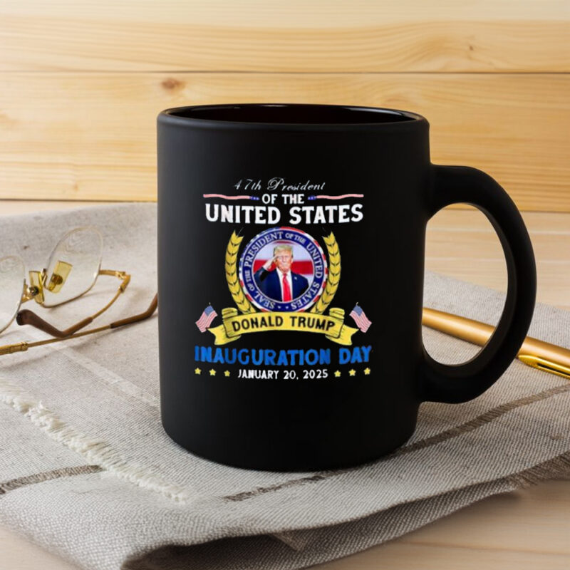Commemorate History: President Trump Inauguration Day 2025 Collectible Mugs 8 President Donald Trump Inauguration Day 2025 Memorabilia Mugs