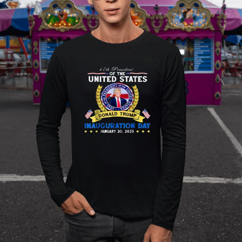 Commemorate History: Secure Your President Donald Trump Inauguration Day 2025 Memorabilia Shirt 9 President Donald Trump Inauguration Day 2025 Memorabilia Shirts1