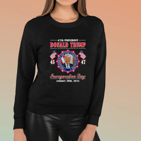 President Donald Trump Inauguration Day 2025 Memorabilia T-Shirt