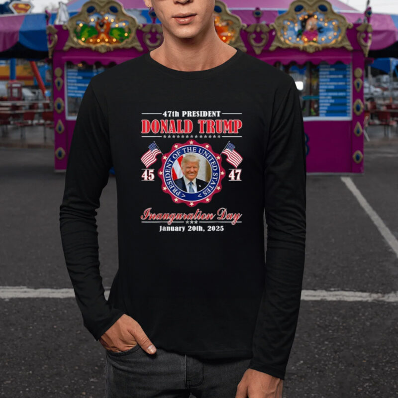 Commemorate History: President Trump Inauguration Day 2025 Inaugural T-Shirt 9 President Donald Trump Inauguration Day 2025 Memorabilia T-Shirt1