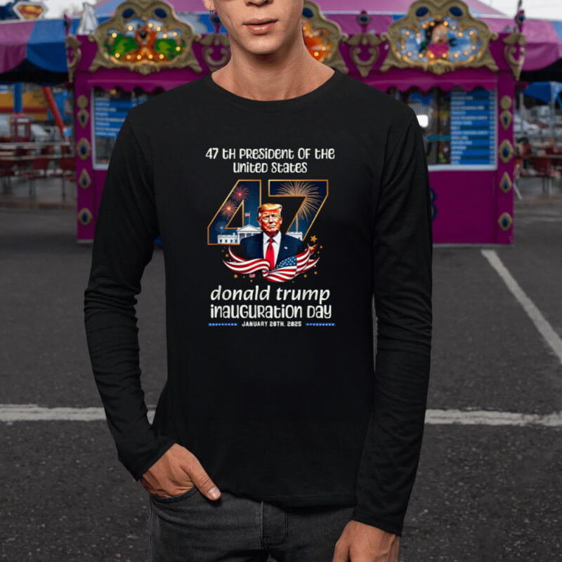 Commemorate History: Own a Piece of President Trump's 2025 Inauguration with Exclusive T-Shirts 8 President Donald Trump Inauguration Day 2025 Memorabilia T-Shirts1
