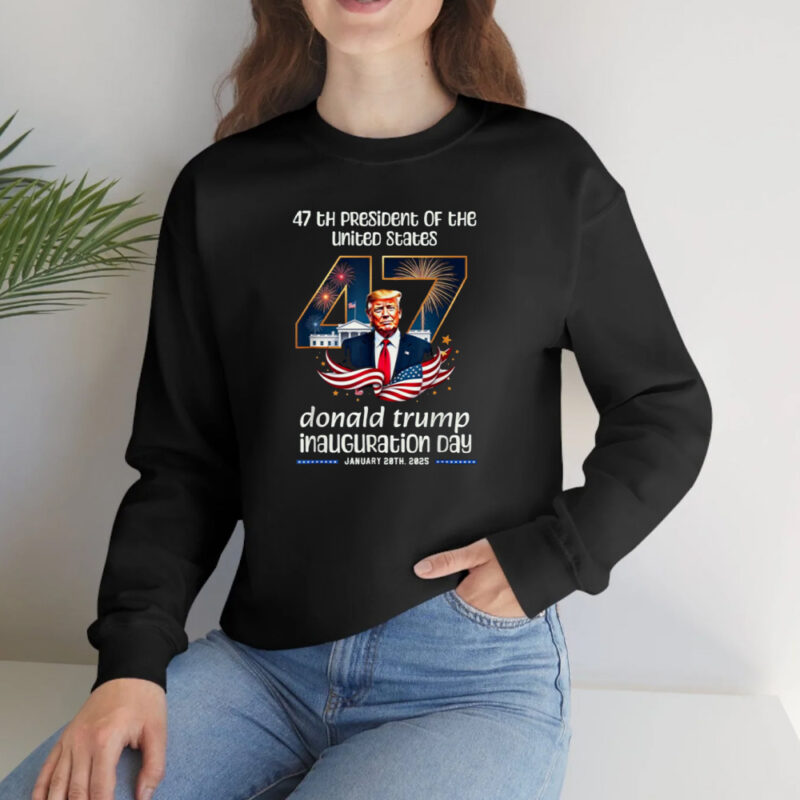 Commemorate History: Own a Piece of President Trump's 2025 Inauguration with Exclusive T-Shirts 9 President Donald Trump Inauguration Day 2025 Memorabilia T-Shirts2