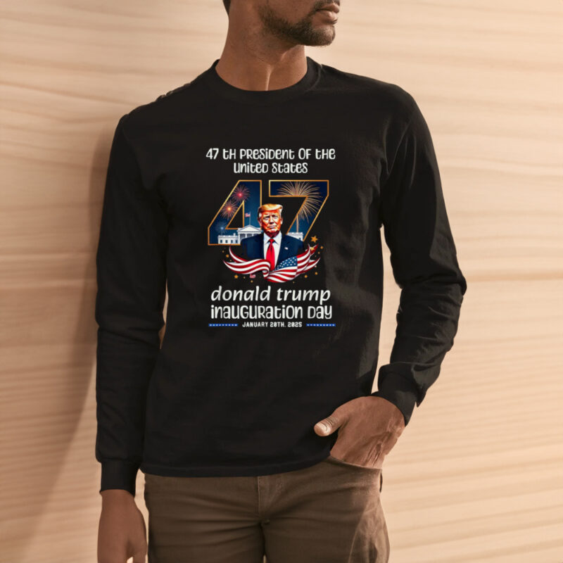 Commemorate History: Own a Piece of President Trump's 2025 Inauguration with Exclusive T-Shirts 10 President Donald Trump Inauguration Day 2025 Memorabilia T-Shirts3