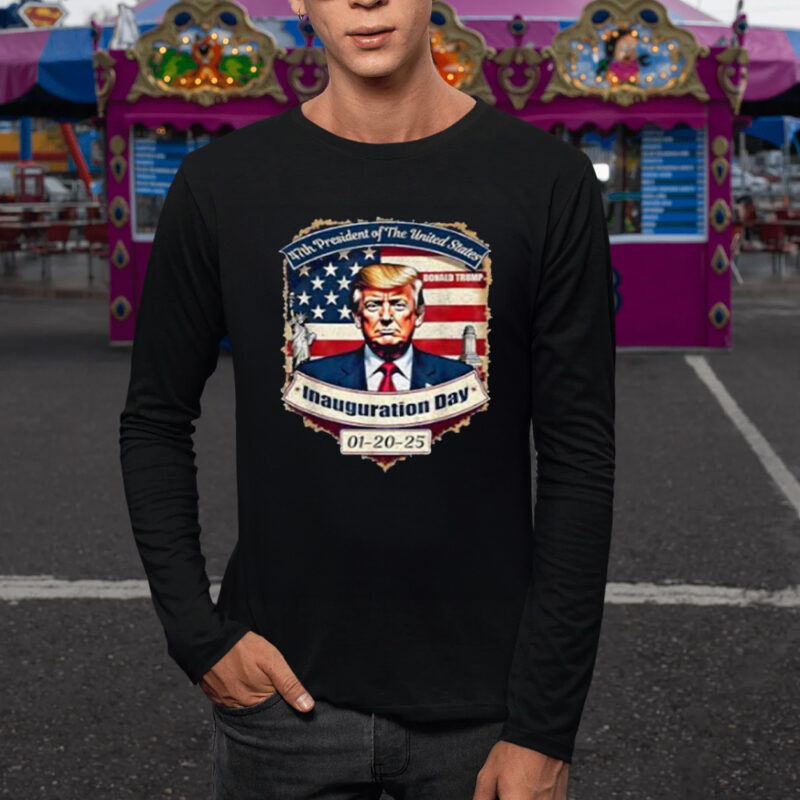 Commemorate History: President Trump Inauguration Day 25' Memorabilia Shirt 9 President Donald Trump Inauguration Day 25′ Memorabilia Shirt1