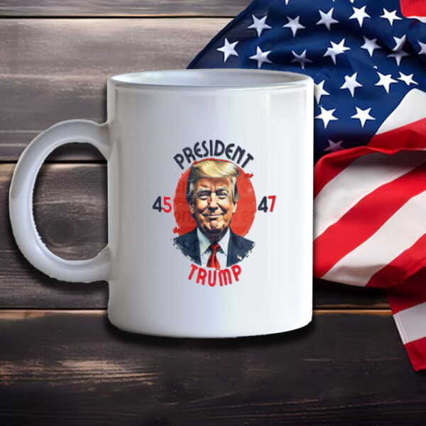 President Trump 45 47 Mug3